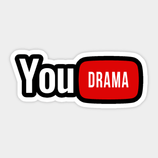 You Drama Youtuber Cancel Culture Youtube Parody Sticker